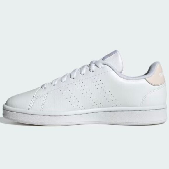 NWT Adidas Advantage Lace-Up Women's Tennis Sneakers Casual Shoes IE5241 SZ 7 - Picture 2 of 4